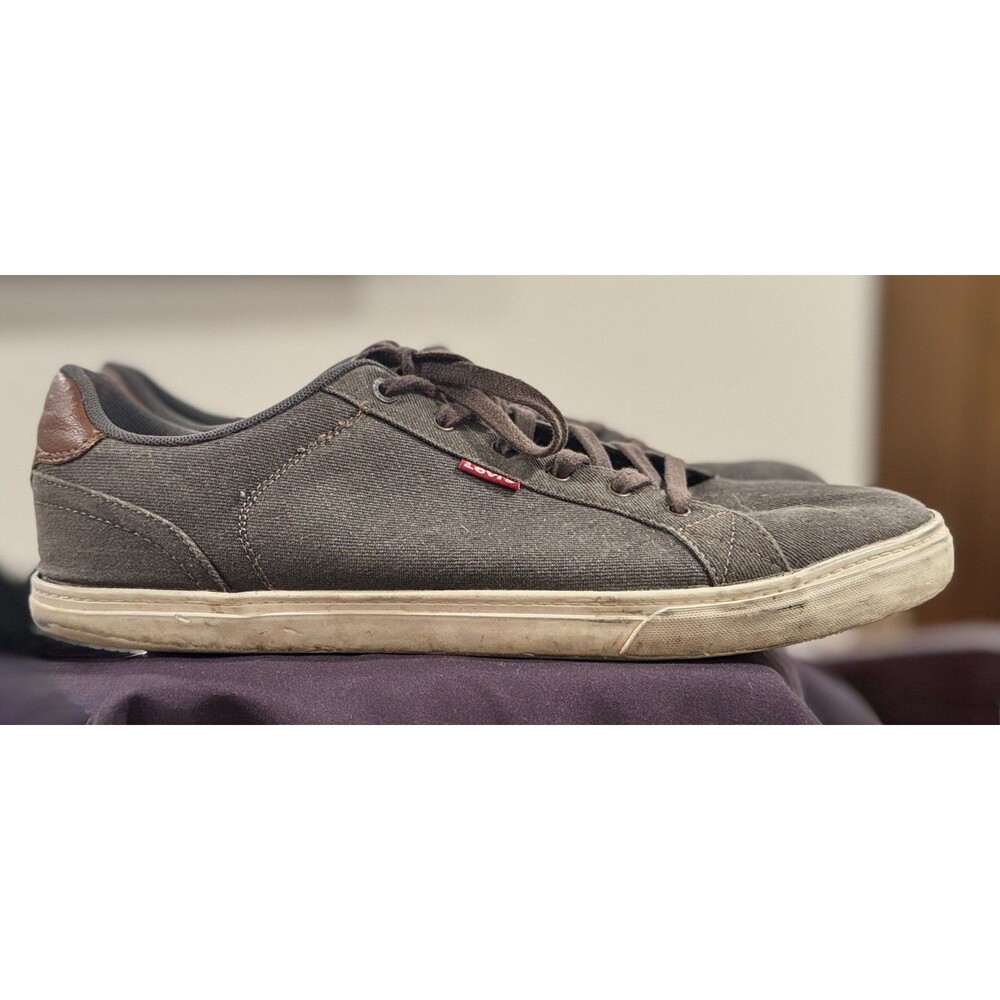 Levi’s Mens 13 Sneakers Project Distressed  Shoes Casual Low Top FAIR condition